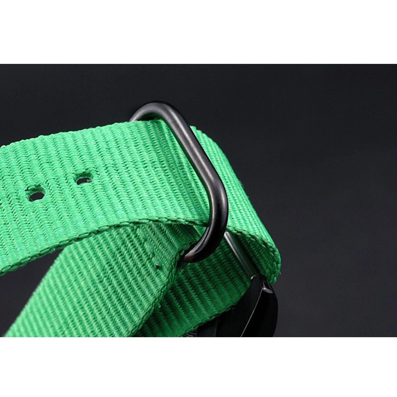 Aaa fake watches 622004 Rolex Strap Bamford Milgauss Nylon Green 0521